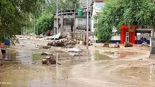 Mud-flood hits Kargil