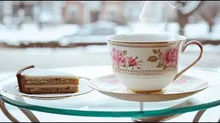 Snowy Café Jazz – Gentle Guitar & Piano Music for a Peaceful Winter Moment