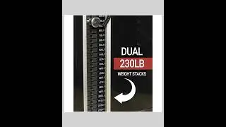 XMark Fitness Functional Trainer With Dual 230 lb Weight Stacks FT-9040