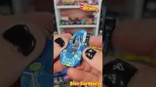 HW Warp Speeder in Navy Blue 6 of 10 2025 HotWheels Mystery Models Series 3 unbagging!
