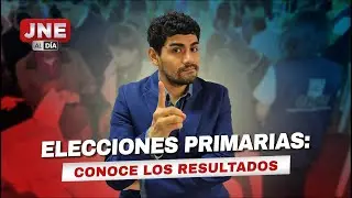 🔴 JNE al D&iacute;a | Estos son los resultados de las Elecciones Primarias | 1 de diciembre 2025