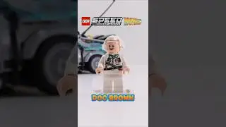 How Good is This Doc Brown LEGO Figure #LEGO #BacktotheFuture #Shorts
