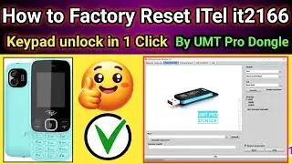 How to Factory Reset Itel it2166 by umt pro in diag mode | 2025