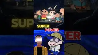 Shin-Chan Character's Real Life Horror Magical Power😨🔥 : #Shorts