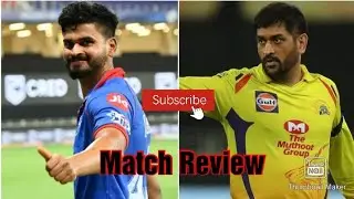 DC vs CSK Match Review
