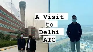VIEW FROM INDIA'S TALLEST ATC TOWER | DELHI ATC