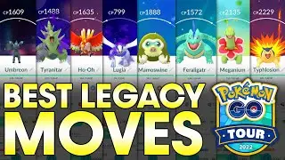 Are the *JOHTO TOUR LEGACY MOVES* Good in POKEMON GO?!
