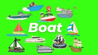 Animated Boat GIF Green Screen Pack (Free Download)
