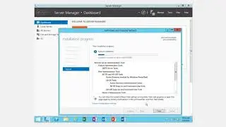 To install Active Directory Management Tools on Windows Server 2012 r2