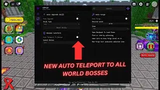 🔥NEW UPDATE ON SLASHER BLADE LOOT SCRIPT, AUTO TELEPORT TO ALL WORLD BOSSES!