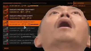 About catastrophic passenger rescue in Elite Dangerous Odyssey.