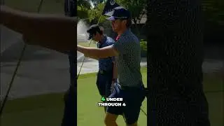 Golf Course Food Face-Off: Burger vs. Gluten-Free Delight! #shorts