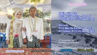LIVE WEDDING NABILA & NURYANTO//CS TRISULA//ARIMIDA WEDDING//SK AUDIO//RVS HD KEMUSU