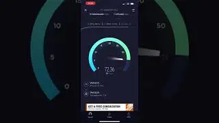 Verizon still the king! Rural, urban, suburban doesn&rsquo;t matter. Speed Testing at Camp far West Lake