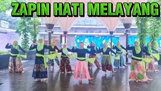 Zapin Hati Melayang | LINE DANCE |
