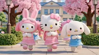 Happy Song for Kids and Baby | Happy School Day with Hello Kitty & Friends | Fun Learning & Singing