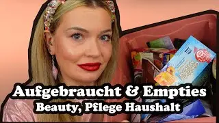 XXL Aufgebraucht & Empties| Beauty, Pflege Haushalt 🗑️ 💄