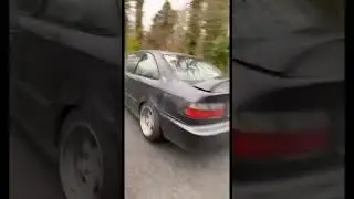 B16a2 vtec sound with hood exit headers