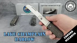Lake Champlain Barlow: Micarta - w/C. Risner Cutlery