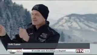 ntv PS Das Automagazin Lungauring Drifttraining mit Werner Gusenbauer