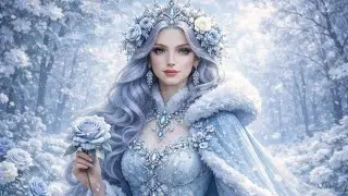 64 - Winter - Rose Queen - Four Season Roses | Divine Healing Music &bull; Higher Self Connection🌹