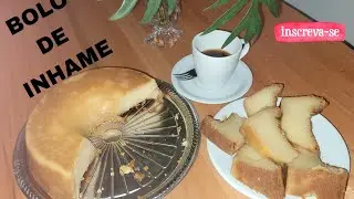 BOLO DE INHAME (SEM FARINHA DE TRIGO E SEM FERMENTO)
