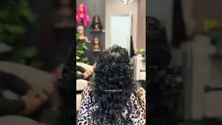 Yall already know I been cussing 🤬 Curly Mullet Quickweave✨ #annwrightjoiner #hairlifelaughs