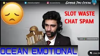 😓OCEAN SHARMA EMOTIONAL ON HATER CHAT SPAM