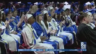 Dozens of high schoolers graduate with AA degree
