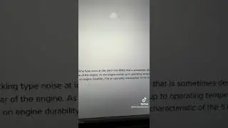 Knocking noise from engine on 2020 Ford F150 with a coyote engine