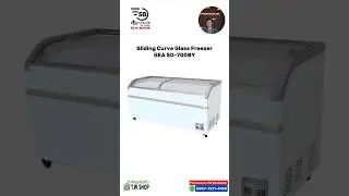 Sliding Curve Glass Freezer GEA 700 Liter SD-700BY #gea #freezer #sliding  #sbelektronikkoahen