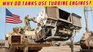 Why Abrams Tanks Choose Gas Turbine Engines Over Diesel Engines