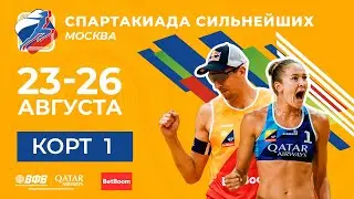 КОРТ 1. Спартакиада сильнейших 2022 / Пляжный волейбол / Москва /Lucky Loser