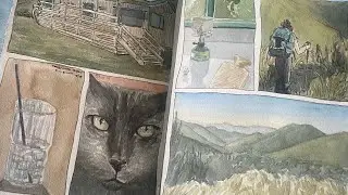 Sketchbook Tour June - August 2025
