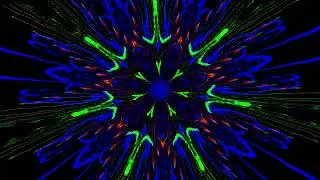 Blue Poly ~ Forrest Sound ~ Color Bursts ~ Tranquil ~ Helps with Sleep, Stress, Anxiety, meditation.