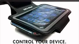 Pro-Tec Athlete Black Armband Pouch - Compatible with iPhone 3 / 3GS / iPod Touch 4G