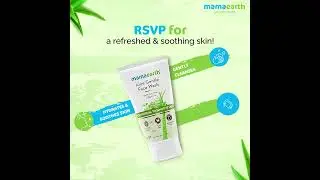 Gentle and natural face wash for sensitive skin with Aloe Vera & Glycerin