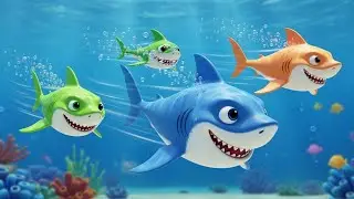 Baby Shark Do Do Do Do 🦈🎵 | Fun Kids Song | Sing Along Nursery Rhyme
