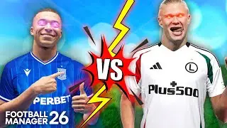 HAALAND & MBAPPE vs EKSTRAKLASA! Symuluję 10 sezonów w Football Manager 26!