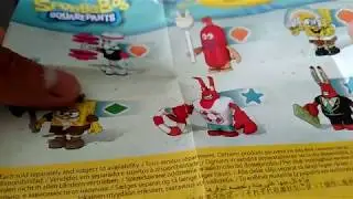 Mega Bloks SpongeBob SquarePants Minifigure Blind Bags: Red Glow Fish With Balloon Review