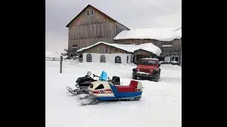 1971 Polaris Charger 398 Trail Ride 2025 (Vintage Snowmobile)