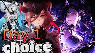 Мои персонажи первого дня! + Анализ списка раннего уровня | Duet Night Abyss