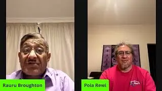 Pupuke Te Wānanga with Rauru Broughton and Poia Rewi.