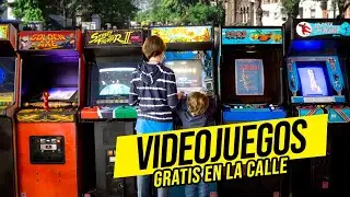 VIDEOJUEGOS GRATIS en la CALLE 🕹️ Arcades para el recuerdo