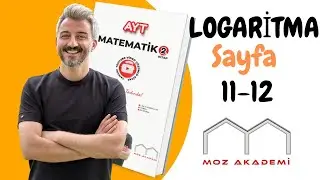 AYT MATEMATİK(2) l 2.Video l Sayfa [11-12] l Logaritma l  MOZAKADEMİ 2025    PDF açıklamada..