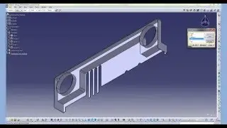 CATIA - Automatikus Mid Surface alkalmaz&aacute;sa
