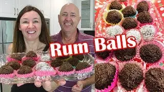 Easy Christmas Rum Balls Recipe