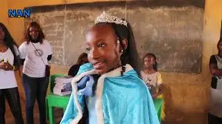 Organisation distributes writing materials to pupils in Plateau