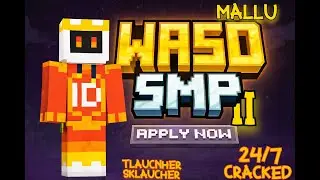 New Best Cracked Public Mallu SMP 🧁 | Minecraft Java +  Pojav | 24/7 Online | Free To Join #donutsmp