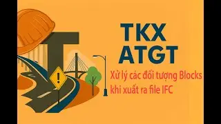 TKX ATGT - Handling Block objects when exporting IFC models #civil3d #bim #tkxtools